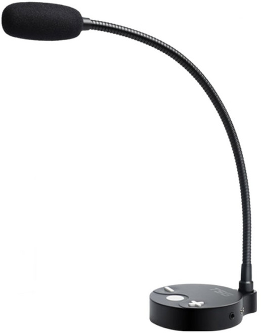 방송용 콘덴서 USB 게이밍 구즈넥 스탠드 녹음용 USB 마이크 TSG - GM200U