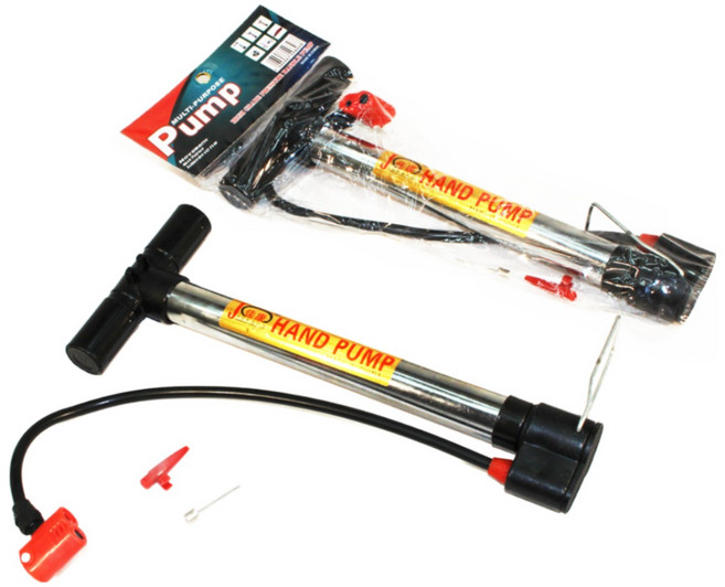 에어펌프 / T형 볼펌프 / 축구공 자전거 등 공기 주입, 1개, 1개