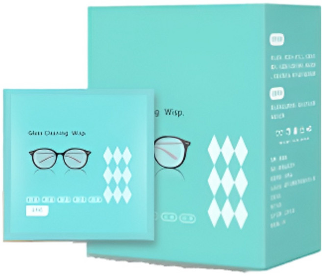 레누아 투명시야 안경닦이 김서림 방지, 1개, 클린화이트 100매