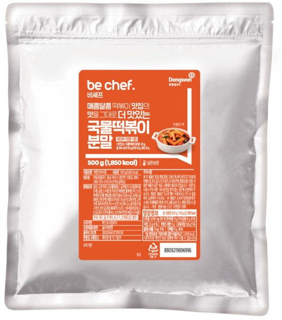비셰프 국물떡볶이 분말, 500g, 1개