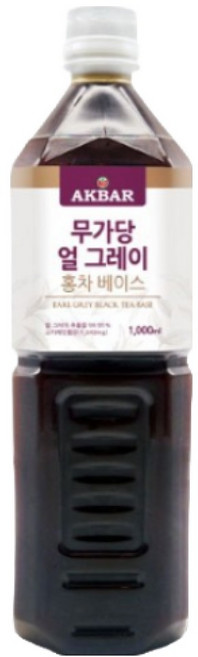 (아크바) 무가당 얼그레이 홍차 베이스 박스단위(1000mlX12개입) 아이스티, 해당제품선택, 1L, 12개