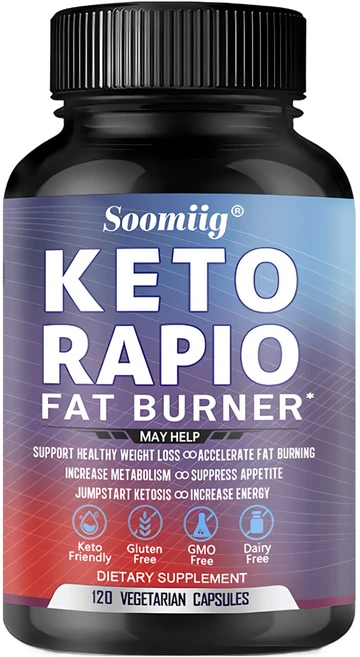 남녀 지방연소제 강력한 체중관리 신진대사 촉진제 복부지방연소제 케톤캡슐, 1개, 120정 - 쿠팡