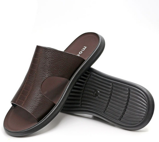 젠틀러슈 무다 소가죽 남성 여름 캐주얼 샌들 슬리퍼