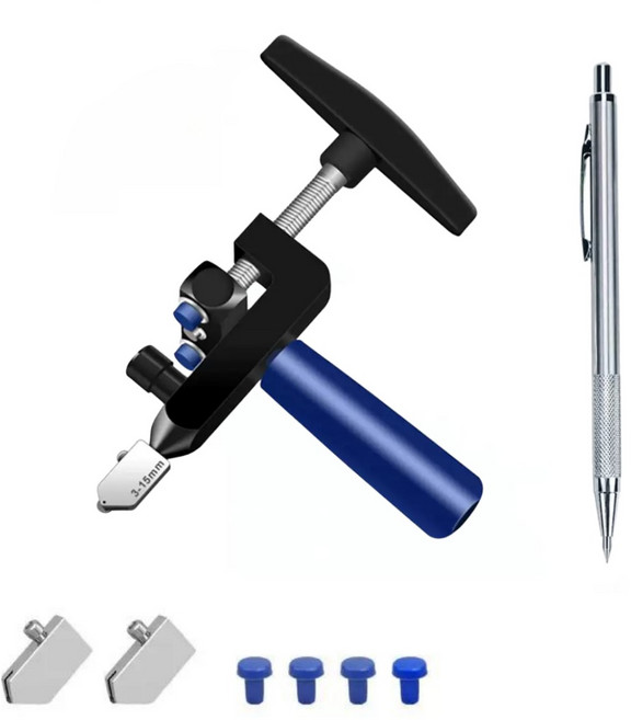 공구PXJ 유리 타일 수동 절단기 커터 샤프 세트, 1세트, 커팅기