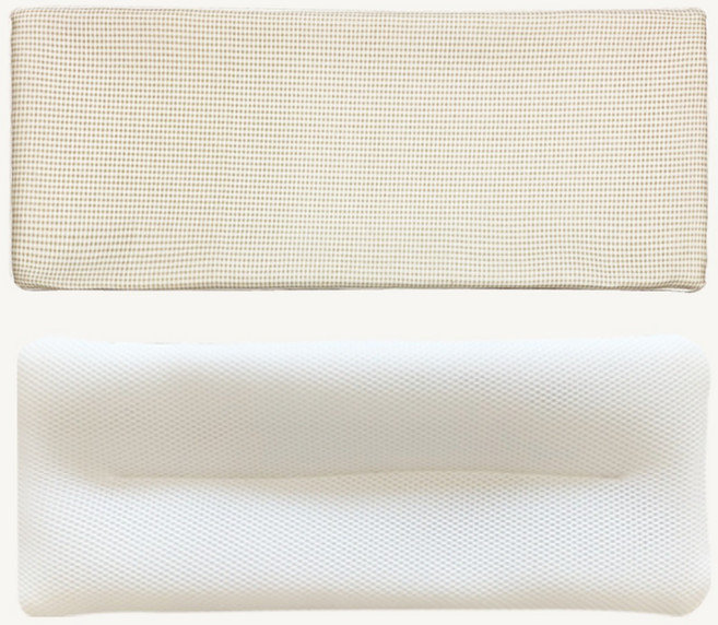 어텀31 오가닉코튼 인견 양면 아기 와이드베개 + 매쉬 속통, 체크