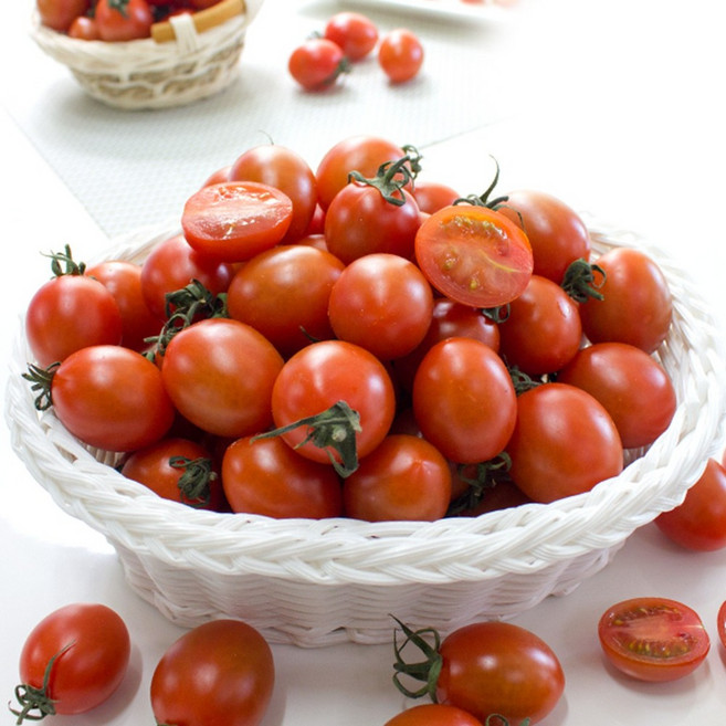 [행복한 농부] 맛있는대추방울토마토 2kg.신선해요, 1개, 대추방울2kg(S)