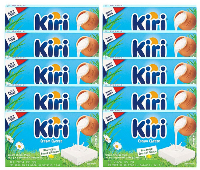 끼리 크림치즈 포션 6p 플레인 10개