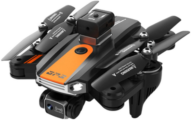 SYNX GPS 드론 8K 듀얼카메라 360도 장애물 회피 S9, 블랙, 블랙, 1개