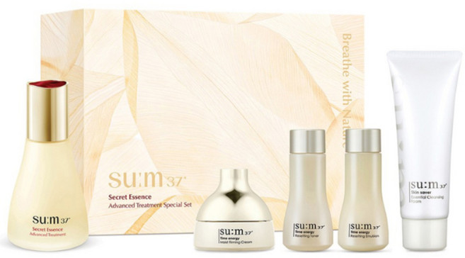 숨37도 시크릿 에센스 어드밴스드 트리트먼트 모공 장벽 케어 세럼 기획, 45ml, 1개