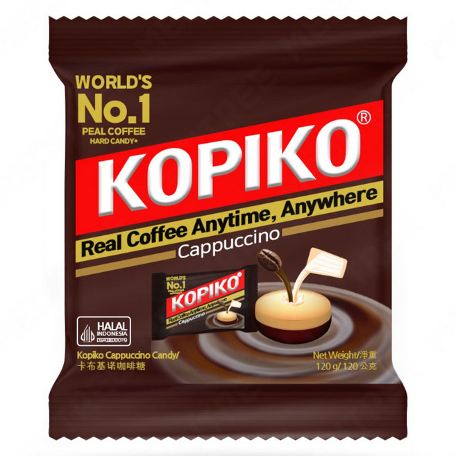 코피코 카푸치노 캔디120g 2개, 120g