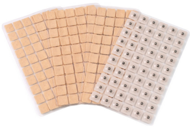 베루아 혈자리 귀지압패치 1200개입 [혈자리안내서 포함], 소프트 베이지, 1세트