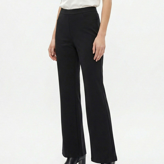 1+1 여성 봄가을 바지 부츠컷 세미나팔