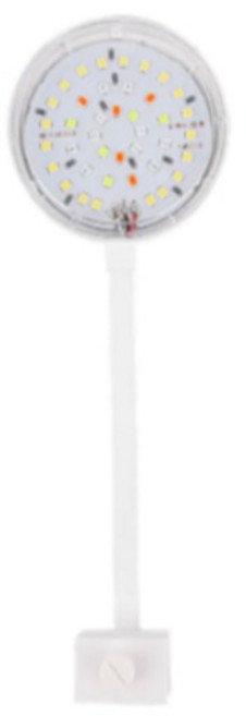 미니 어항 수족관 클램프 LED 조명 3모드 밝기9단계 YC-P002 USB 전원, 1개