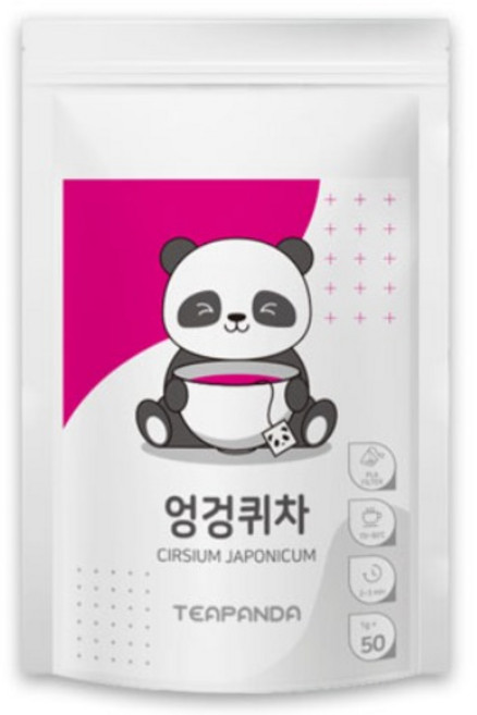 티판다 국산 100% 엉겅퀴차 밀크씨슬 삼각티백, 1개, 100개입, 1g