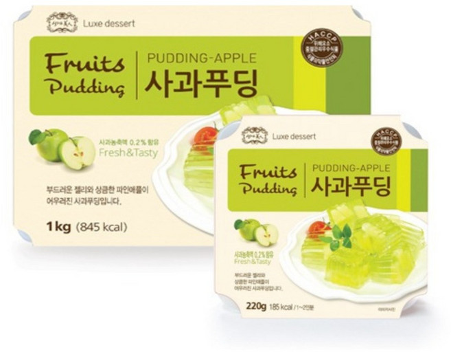 [대영] 샐러드미인 사과푸딩 1kg*10팩 10kg [박스상품], 1kg, 10개