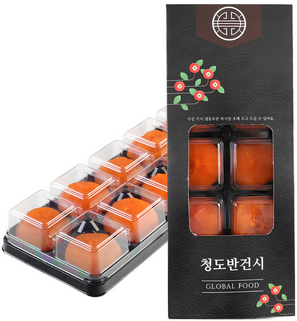 청도 반건시 곶감 정품 10입 1팩, 1개, 청도반건시300g(10입)