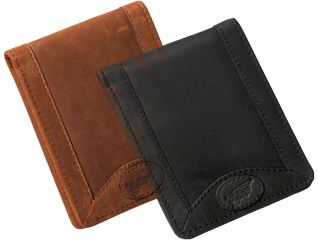 레드윙 2단 가죽지갑 블랙(black) 브라운(bronw)