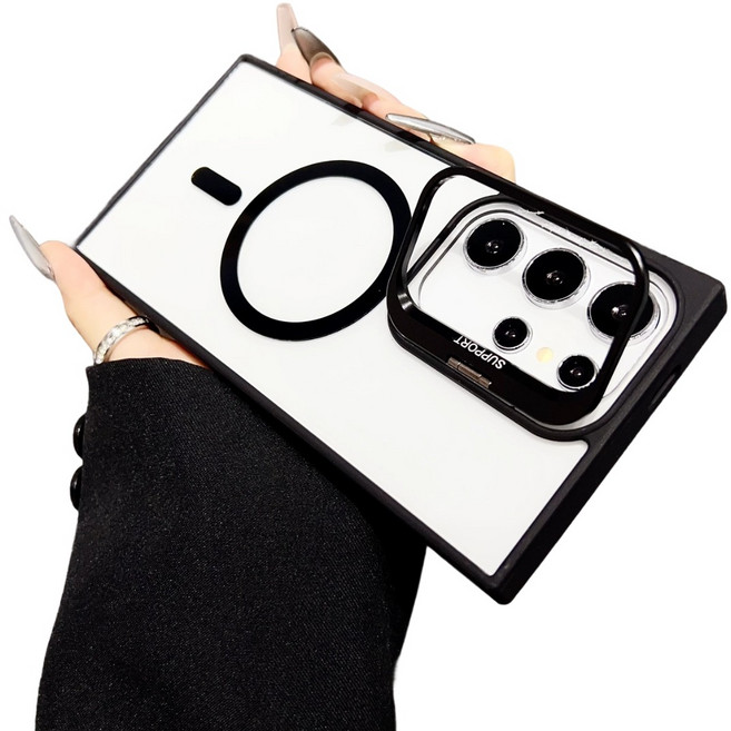 윰스모르 갤럭시 S25 울트라 S24 S23 S22울트라 플러스 맥세이프 투명 케이스