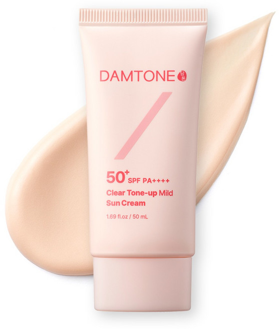 담톤 맑은 톤업 마일드 선크림 SPF+ PA++++, 1개, 50ml