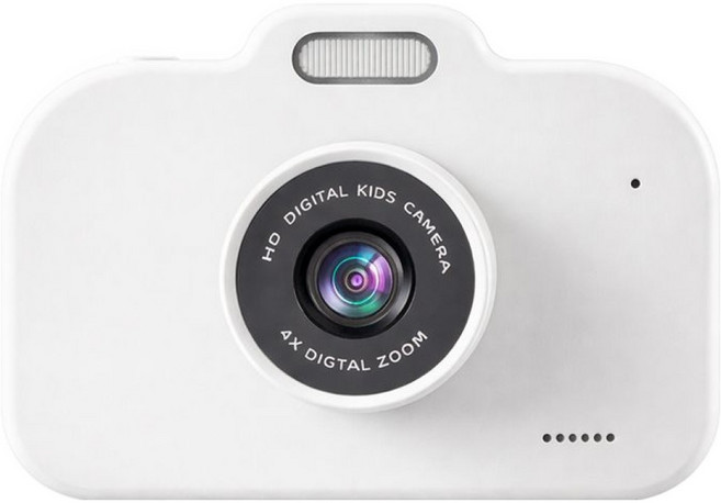 키디캡쳐2 어린이 카메라 4800만화소 1000mAh, 키디캡쳐카메라2_퓨어화이트(16gb 메모리 포함)