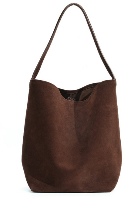 D.I.O 25년 스웨이드 천연소가죽 숄더백 버킷백 연예인가방 토트백