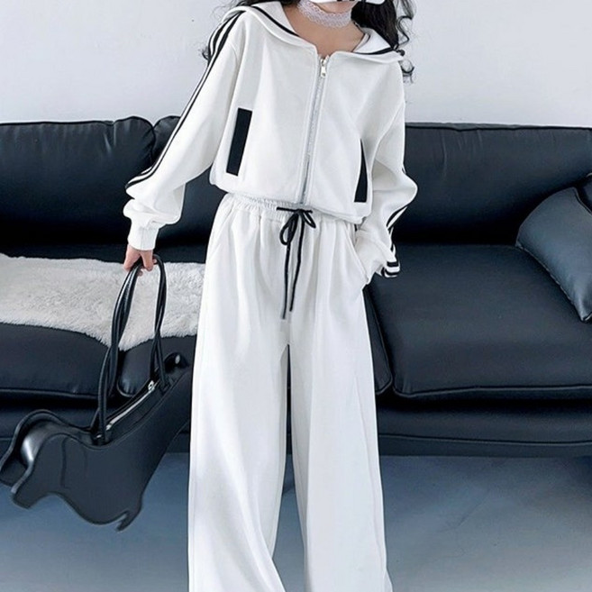 해피델리 토브후드 집업 상하세트