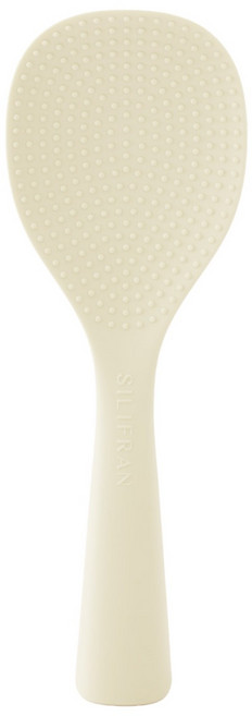 실리프랑 에코 실리콘 세우는 스탠드 밥주걱, 1개, 크림화이트