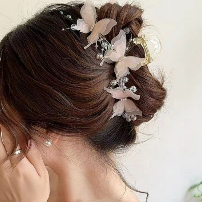 오르페 여신헤어클립 여성집게핀 올림머리 반머리 헤어핀