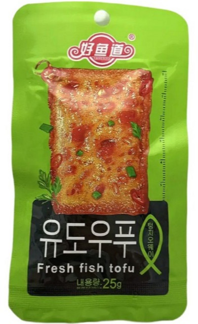 스낵로드 유도우푸 텅지오웨이 산초맛 어두부, 4박스, 500g