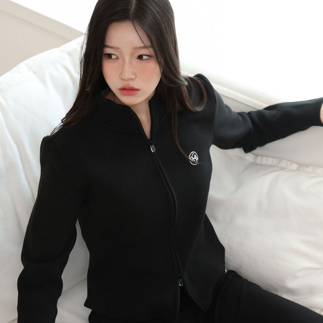 PG 메이플 여성골프 집업 가디건 가을 간절기 슬림핏 아우터