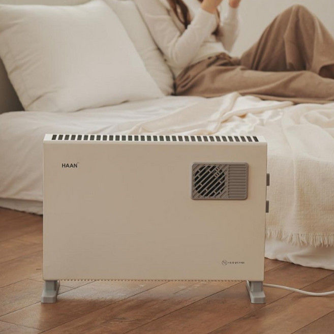 [26년형 인공지능] 한경희 무소음 컨벡션 히터 라디에이터, 화이트