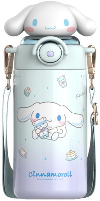 정품 산리오 텀블러 600ml, 시나모롤, 1개