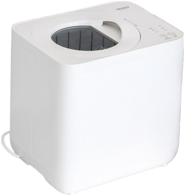 오쿠 뚜껑분리형 음식물처리기 고온 건조 분쇄기 4L, 화이트