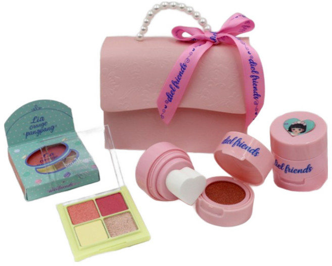 디엘프렌즈 키즈 메이크업 세트, 1개, 리아 미니 메이크업세트
