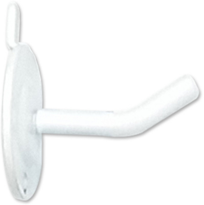 JNCP 타공판 일선후크x10EA, 화이트(2.5cm), 1세트