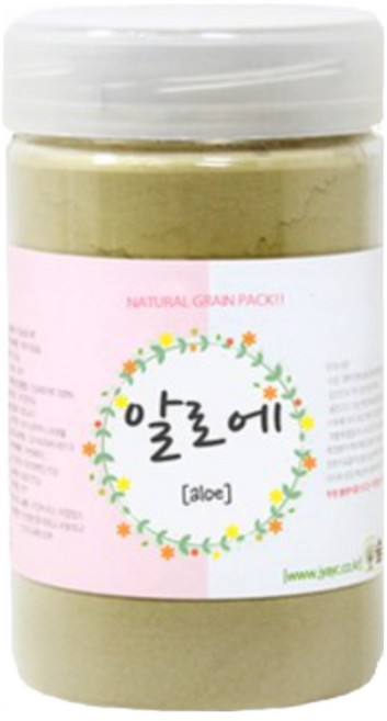 천연팩 알로에가루 120g 통포장 숲으로허브 곡물팩 알로에팩, 1개입, 1개