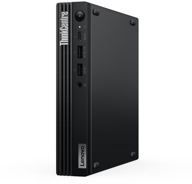 레노버 M70q Gen5 미니PC 사무용 미니 컴퓨터 인텔 코어 i5 윈도우11 홈 업무용 데스크탑, 12TDS06P00, WIN11 Home, 256GB, 16GB, 블랙