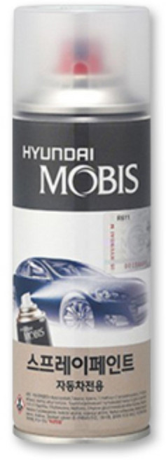 현대 순정품 UYS 스파클링메탈 스프레이 372 자동차 차량용 도색 카페인트, UYS 스파클링메탈 스프레이(모비스), 1개
