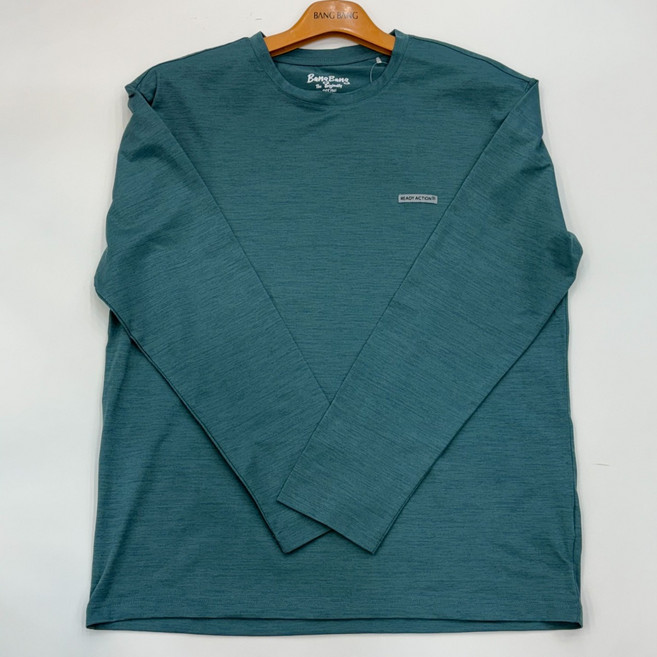 뱅뱅 기본 라운드 긴팔 티셔츠 NTM240 BTM240