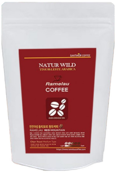 원두커피 (레드마운틴) 300g 동티모르 천연야생 아라비카 스페셜 원두AAA+(당일 로스팅), 핸드드립, 1개