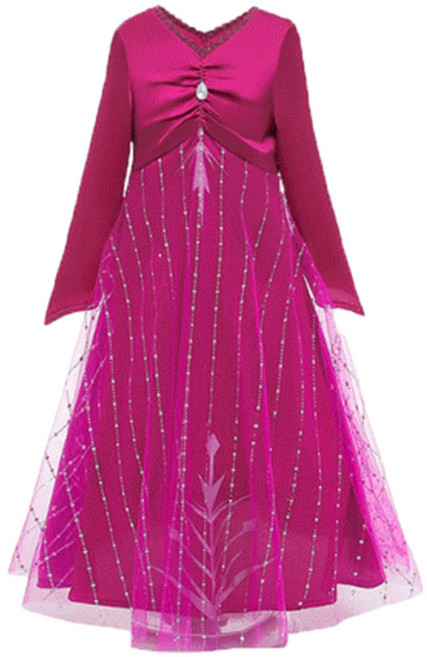 유아 여아 디즈니 겨울왕국2 엘사 공주 드레스 여자아기 눈꽃 원피스