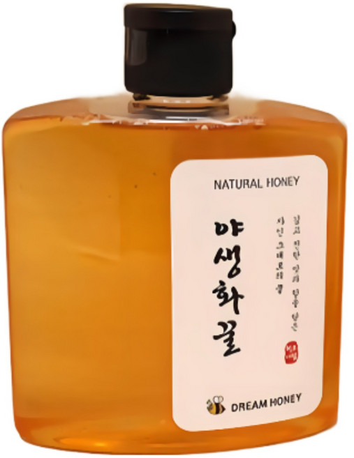 *순수벌꿀 인후통에 좋은 완숙꿀 1년에 한번 생산하는 완숙꿀 365g 목감기, 1개