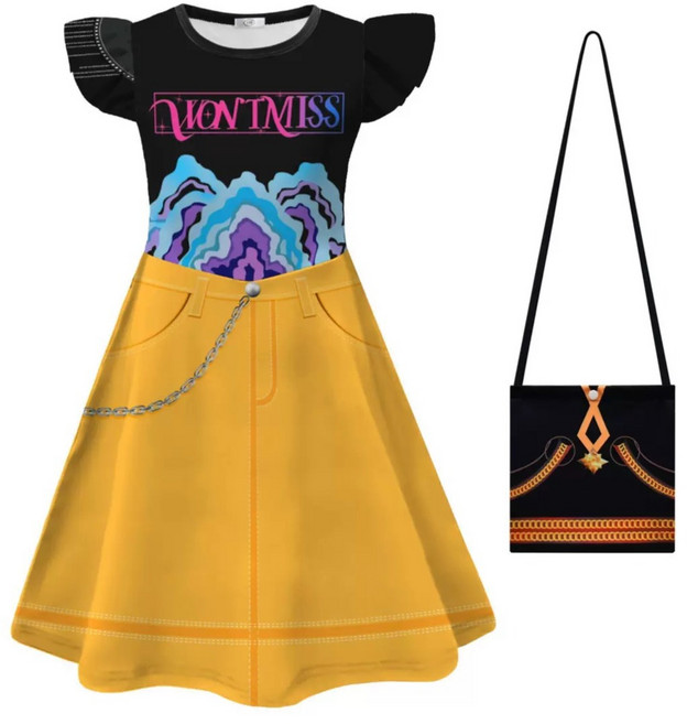 라움리에 여아 케이팝데몬헌터스 케데헌 루미 미라 조이 할로윈 코스프레 옷 원피스