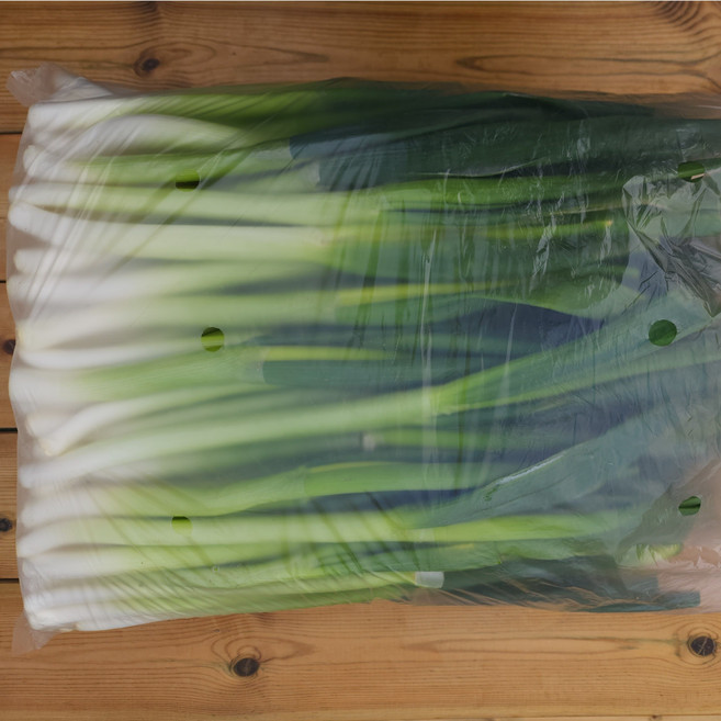 깐대파 외피제거 가정용 요리용, 1개, 1kg