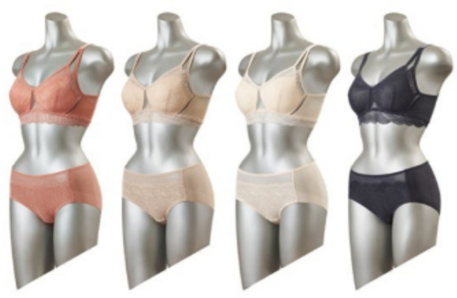 [브라4종+팬티4종] 노와이어 더블 리프팅 브라 팬티 8종 패키지