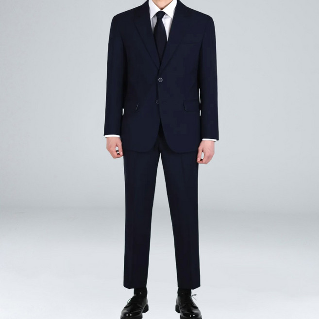 이브클로젯 남자 프리미엄 빅사이즈 정장 수트 세트 (6122-1)