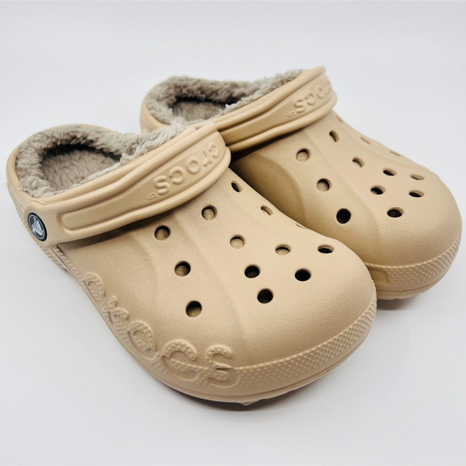 (매장 정품) 크록스 바야 라인드 클로그 털 크록스 슬리퍼 실내화 + 미밈 액세서리 증정