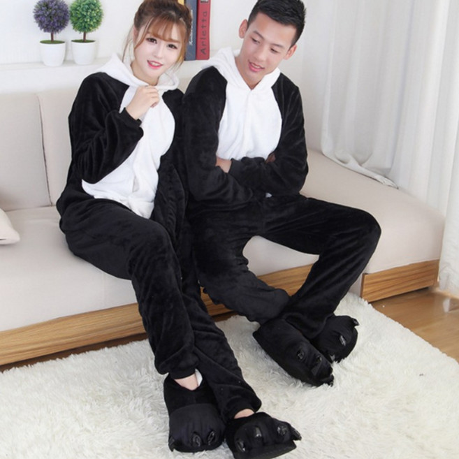 제이스 극세사 동물잠옷12종 캐릭터잠옷 반티 파자마파티