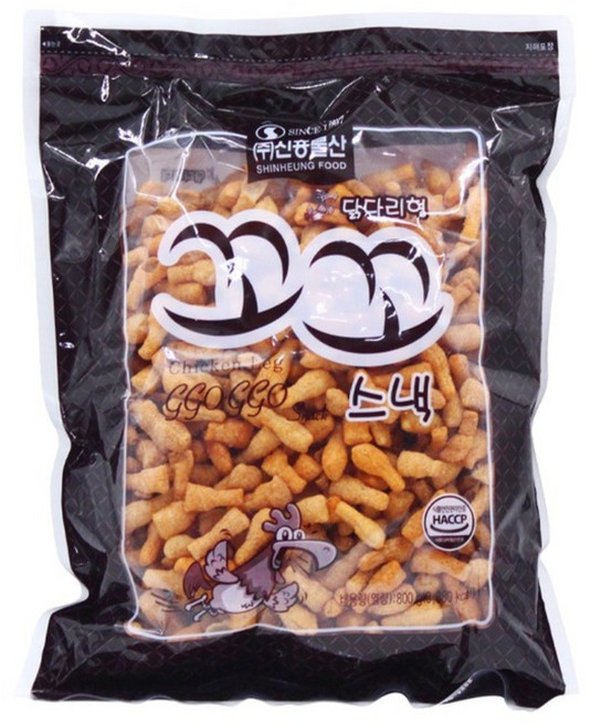 신흥식품 닭다리형 꼬꼬스낵, 800g, 2개