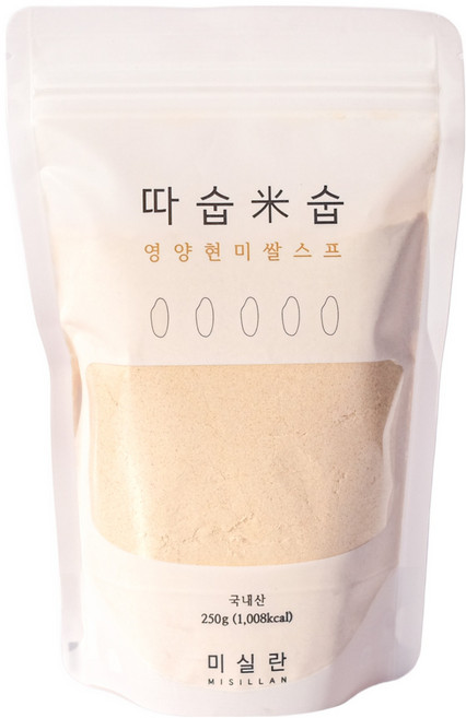 [미실란] 영양현미쌀스프 250g, 1개